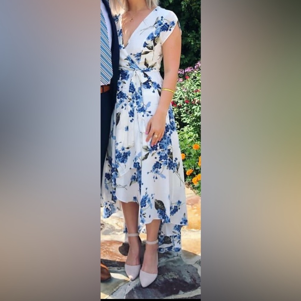 High low midi dress